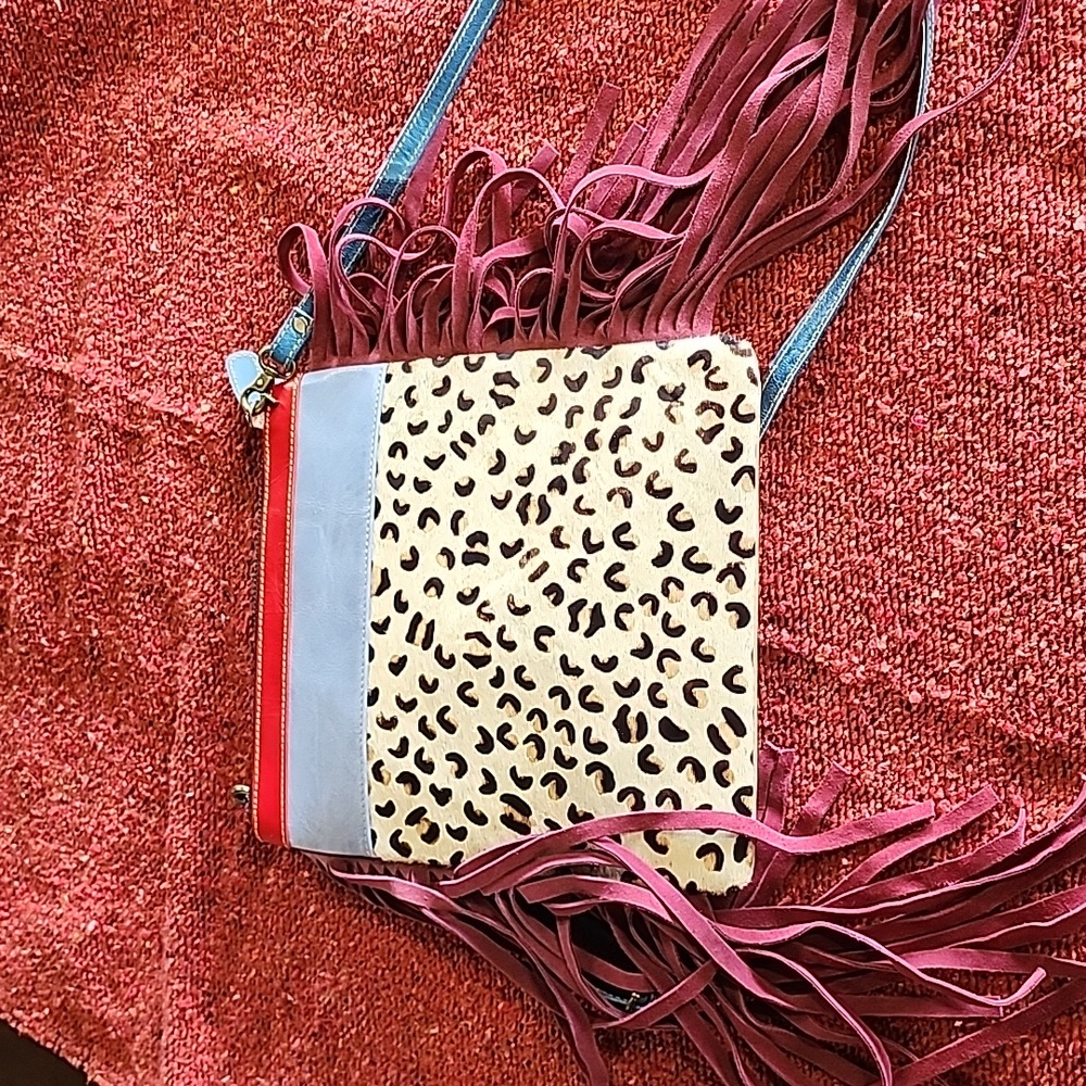 Cross Body Leather/HaironHide Purse